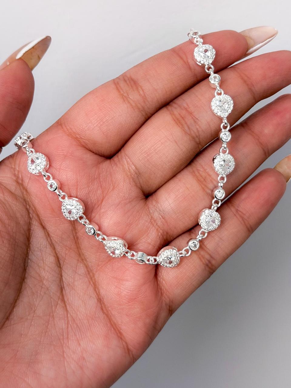 Pulseira Corações